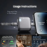 Auto Eject Charging Separator designed for all Type-C devices.✨
